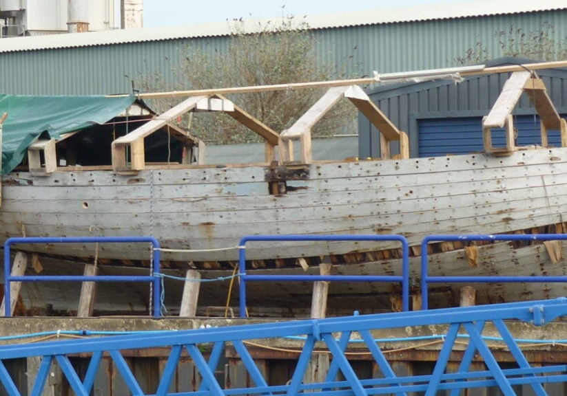 across the harbour